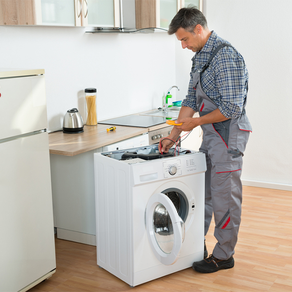 can you walk me through the steps of troubleshooting my washer issue in Amesti CA